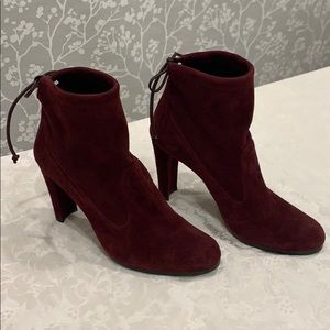 Stuart Weitzman ankle boots, “Mitten”, size 8.5
